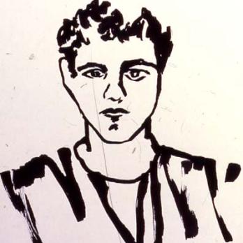 Portrait of Josh, 14” x 17” Ink on Paper (unframed)