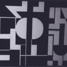 B&W Techno, 18” x 18” Acrylic on canvas (unframed), Assembled as individual paintings and/or as one long rectangle and/or 2 paintings on top of each other in a grid SOLD