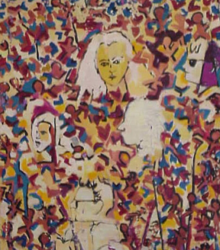 Different Direction, 42 ½” x 36 ½” Oil on canvas (unframed)